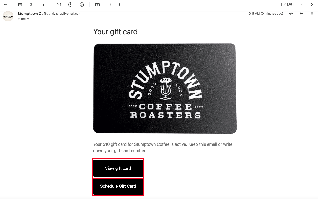 Gift Card FAQs